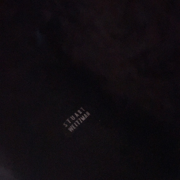 Stuart Weitzman lace/zip up faux fur shearling black suede boots 7.5 buckle EUC - Picture 9 of 11